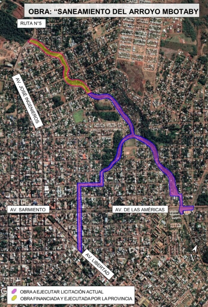 Se licitó una nueva etapa de obras para el saneamiento del arroyo