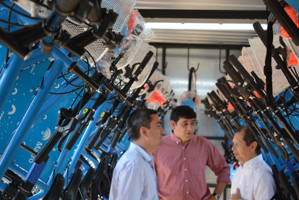 Para Disfrutar De Posadas En Bicicleta El Banco Macro Habilito La Segunda Bici Estacion Economis