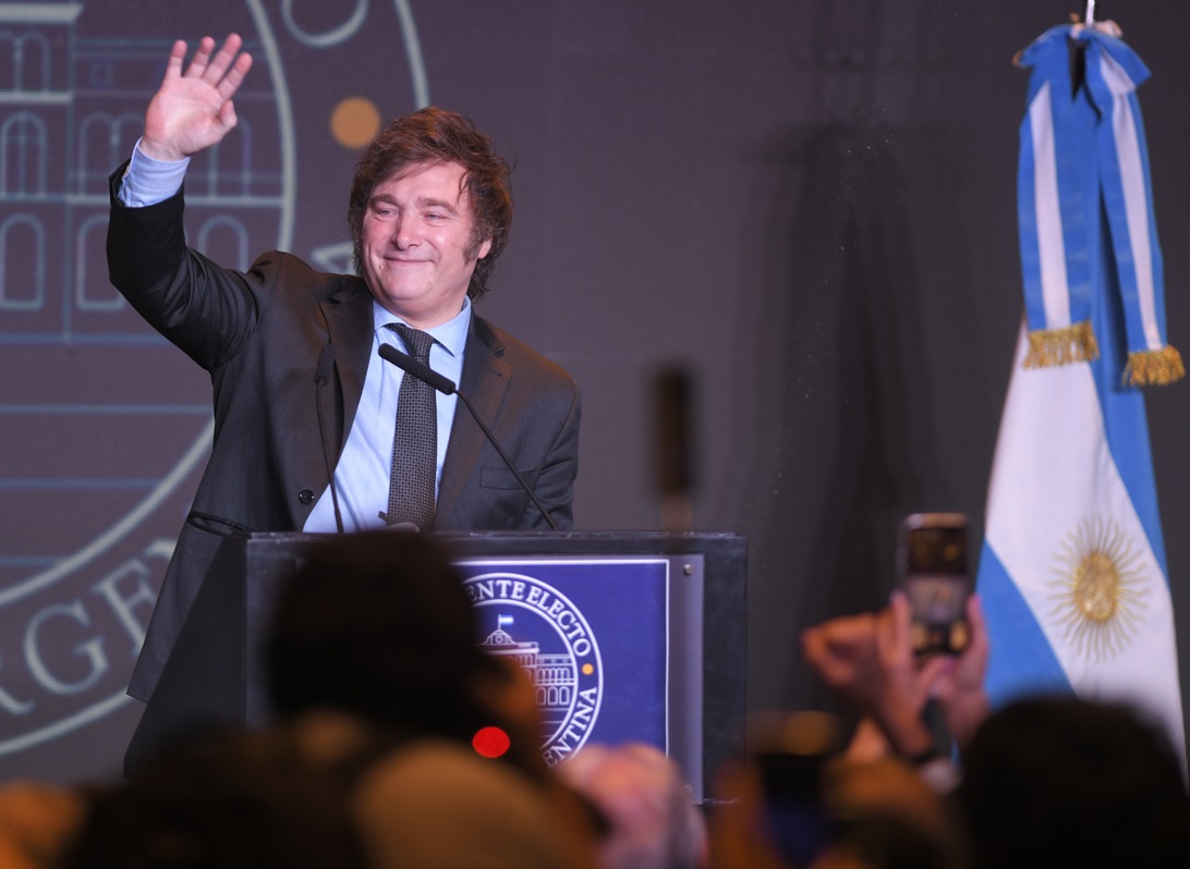 Javier Milei es el nuevo presidente de Argentina Economis