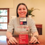 Marina González Mareco, es responsable de Recursos Humanos del hotel Saint George.