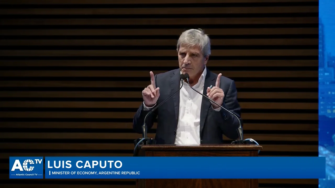 Caputo: "El cambio es inexorable, no hay marcha atrás” : Economis