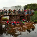 Retiran 383 kilos de monedas de las Cataratas del Iguazú