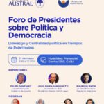 La Universidad Austral reunirá a Mauricio Macri, Julio María Sanguinetti y Felipe González
