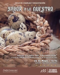 “Sabores que vuelan bajo”, una cita con nuestros productores en el Museo Guacurarí