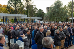 Cientos de empresarios se acercaron al INTI a expresar su apoyo
