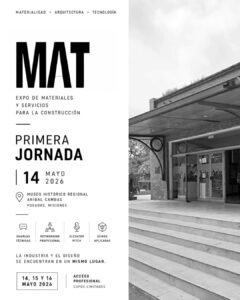 Abre sus puertas la muestra “Materialidad, Arquitectura y Tecnología”