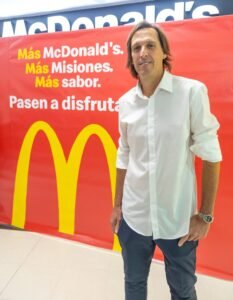 El nombre detrás de McDonald’s en Misiones: Martín García, de las raquetas a los negocios y las papas fritas