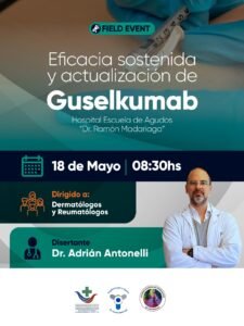Convocan a una jornada científica sobre Psoriasis con un especialista de referencia nacional