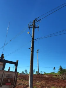 Optimizan importante línea que alimenta el bombeo de agua en San Vicente