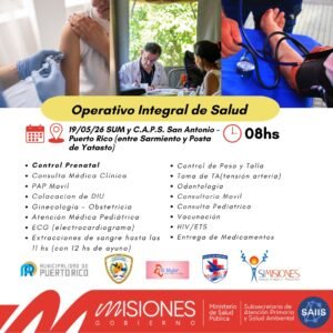 Puerto Rico será sede de una jornada integral de salud