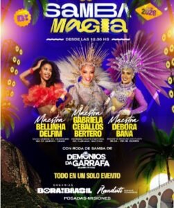 Samba Magia tendrá una nueva edición en Posadas
