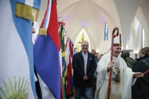 Passalacqua acompañó la celebración de San Antonio de Padua en Oberá