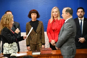 Andrés Poujade juró como ministro del Superior Tribunal de Justicia