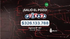 Poceada Misionera: más de 300 millones para un apostador de Dos de Mayo