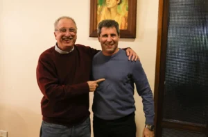 Passalacqua recibió al senador sanjuanino Sergio Uñac