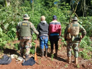 Guardaparques interceptaron a dos personas cazando en la reserva de Biosfera Yabotí