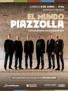 Escalandrum llega al Montoya con una clínica abierta sobre el universo Piazzolla