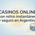 Casinos online con retiro instantáneo y seguro en Argentina