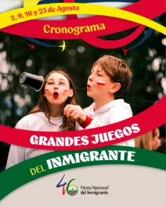 Comienzan los Juegos del Inmigrante: deporte, diversión y camaradería en el Parque de las Naciones