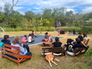 La primera edición de Patios Culturales coronó el acto central por el Día de la Independencia
