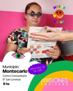 Se realizará un nuevo operativo de “Mirar Mejor” en Montecarlo