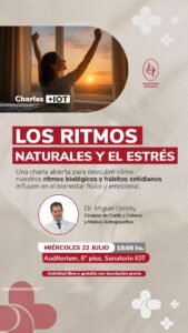 El Sanatorio Integral IOT fortalece su compromiso conla comunidad a través de su Ciclo de +Charlas