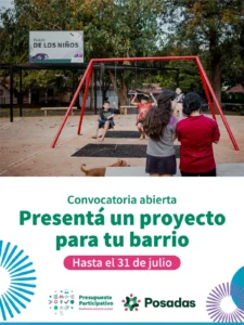 Últimos días para presentar proyectos del Presupuesto Participativo 2026