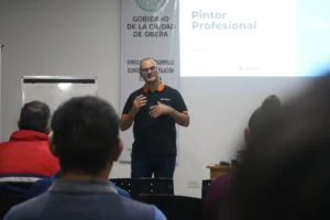 Formación en oficios, comenzó el curso de Pintor de Obra y Hogar en Oberá