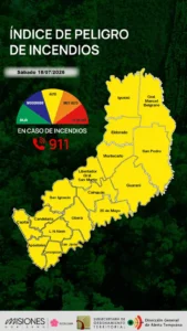 Ecología recomienda extremar las medidas de prevención ante el alto riesgo de incendios