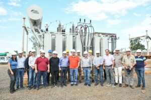 Energía: Passalacqua supervisó avance de nueva estación transformadora de Garupá