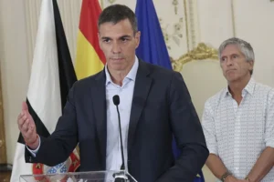 Pedro Sánchez viajó a Ceuta y denunció un “ataque a la integridad territorial de España”