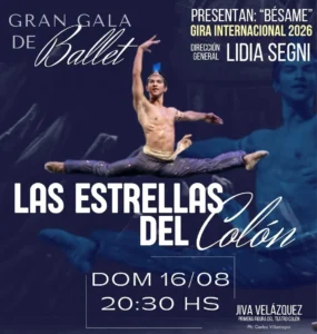 Las Estrellas del Colón presentan Bésame en el Teatro Lírico