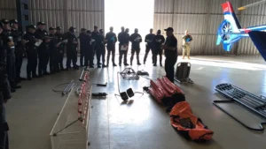 Policías de toda Misiones se entrenaron con el GOE para responder ante escenarios de alto riesgo