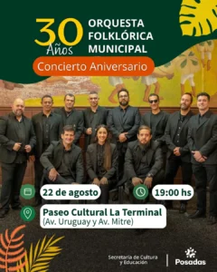 La Orquesta Folklórica de Posadas festeja sus 30 años