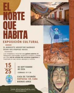 El Norte que Habita: artistas del NOA llevan su identidad a Buenos Aires