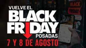 Black Friday Posadas: reintegros de hasta 20% y seis cuotas sin interés para reactivar el consumo