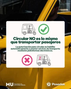 Triciclos cabinados en Posadas: pueden circular, pero todavía no están habilitados para transportar pasajeros