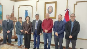 Passalacqua recibió a representantes de la Universidad de Hebei, China