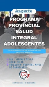 Candelaria contará desde mañana con el nuevo espacio de atención adolescente