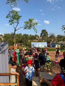 El Ministerio de Trabajo celebró el Día del Niño junto a familias tareferas en San Pedro