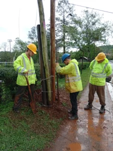 Energía de Misiones repuso el servicio en Gobernador Roca, Santo Pipó y Corpus