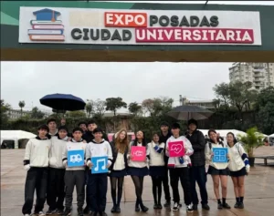 Estudiantes buscan definir su próximo paso académico en la expo Posadas Ciudad Universitaria