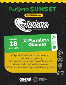 Oberá enciende motores: el Turismo Nacional tendrá su previa este viernes