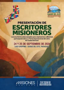 Misiones lleva su producción literaria a la primera Feria Internacional del Libro de Ciudad del Este