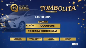 El 0 Kilómetro de la Tombolita Aniversario ya tiene dueño y es de Posadas
