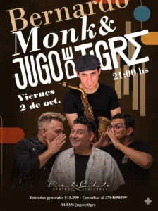 Bernardo Monk y Jugo de Tigre en el Cidade
