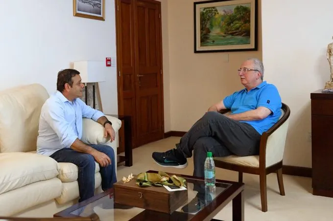 Passalacqua y Herrera Ahuad repasaron la agenda legislativa nacional
