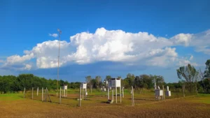 La estación del INTA Cerro Azul construye la memoria climática que necesita el agro