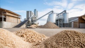 Del aserradero a la caldera: los pellets de madera buscan ganar terreno como energía para la industria