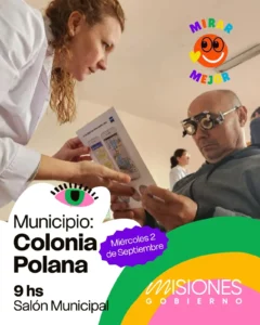 El programa “Mirar Mejor” llega a Colonia Polana